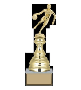 ODAK KUPA - Figürlü Kupalar - Basketbol Kadın Figürlü Kupalar FG-023 B - 29 cm