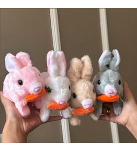 Peluş Işıklı Tavşan - Çocuk Gibi Hissettiren Ürün