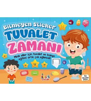 Bitmeyen Sticker Tuvalet Zamanı Nesil Çocuk