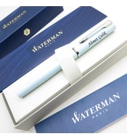 Waterman Allure Pastel Mavi CT Roller Kalem  İsme Özel Kalem  Hediye Kalem