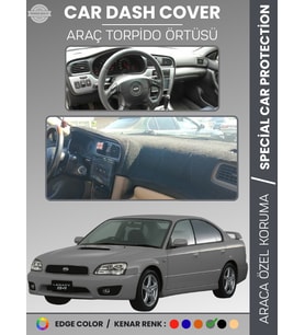 SUBARU LEGACY B4 (1998-2003) Torpido Örtüsü Ön Göğüs Halı Torpido Koruma Tam Uyum Kaymaz UV Koruma