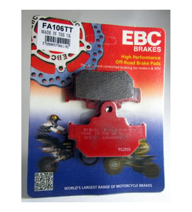 Ebc Fa106Tt 1987-1999 Suzuki LS 650 Savage Uyumlu Ön Fren Balatası Karbon Balata