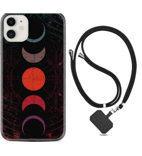 Apple iPhone 11 12 13 Mini Kılıf Boyun Askılı Silikon Epiclys 1645