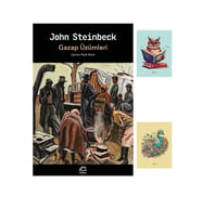 Gazap Üzümleri Kitabı - John Steinbeck Kitapları - iletişim yayınları (2 NOT DEFTERLİ) (Renksiz)