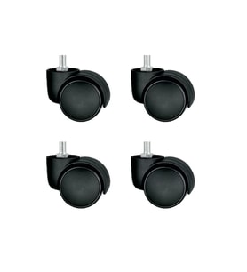 Bürosit Plastik Vidalı Teker - 50MM HKS152 - 4 Adet