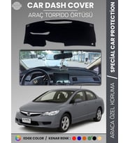 HONDA CIVIC FD6 (2005-2011) Torpido Örtüsü Torpido Koruma Tam Uyum Çatlamayı Önler Kolay Montaj