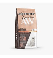 Animal World Sterilised Somonlu Kısırlaştırılmış Kedi Maması 15 kg