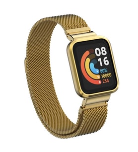 Xiaomi Redmi Watch (Mi Watch Lite) Uyumlu Kordon Hasır Metal Mıknatıslı Zore KRD-58 Kayış