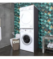 Kenzlife çamaşır-kurutma makinesi dolabı evgeniya gri 180*70*60 banyo çift katlı kapaksız arkalıksız (Karışık)