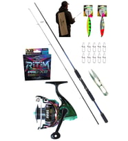 Powerex Prospin 270cm 10-30gr Balza Titan 3000 Metal Kafa Spin Olta Seti