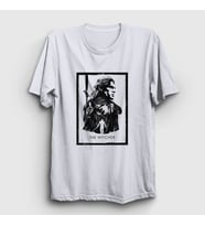 Presmono Unisex Beyaz Poster Dizi Witcher T-Shirt 325560tt