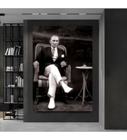 Mustafa Kemal Atatürk Kanvas Tablo