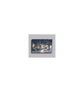 DBSanatevi Karlı Bir Gece Tablo 40 X 60 Cm