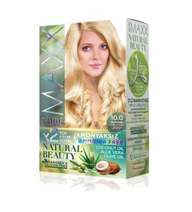 Natural Beauty Amonyaksız Saç Boyası 10.0 Açık Sarı