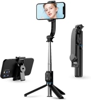 Çok Amaçlı Selfie Çubuğu Masa Üstü Tripod Kumandalı Selfie 360 Derece Dönebilir 107 Cm