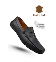 Sermoda Erkek Loafer - Hakiki Deri Rok Loafer Erkek Ayakkabı Lacivert