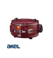 AF007 25 Litre Orta Boy Yuvarlak Davul Fırın, 46 cm, 1 Tepsi