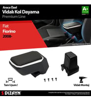 Fiat Doblo Uyumlu Kol Dayama Kolçak ABS Vidalı Gri 2008 Üzeri A+Kalite Parça