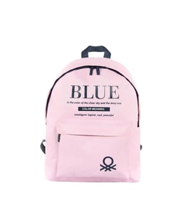 Benetton  Pembe Unisex Okul Sırt Çantası BEN03801