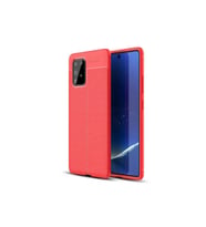 Samsung Galaxy A91 (S10 Lite) Uyumlu Kılıf Zore Niss Silikon Kapak (Kırmızı)