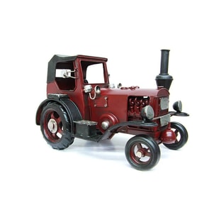 Dekoratif Metal Traktör  1210E-3306