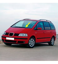Seat Alhambra 2001-2010 Ön Cam Sol Şoför Yön Silecek Kolu 7M3955409B (Siyah)