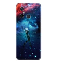 Xiaomi Redmi 12c Kılıf Resimli Desenli Silikon Platinium Series Deep Woman 1844