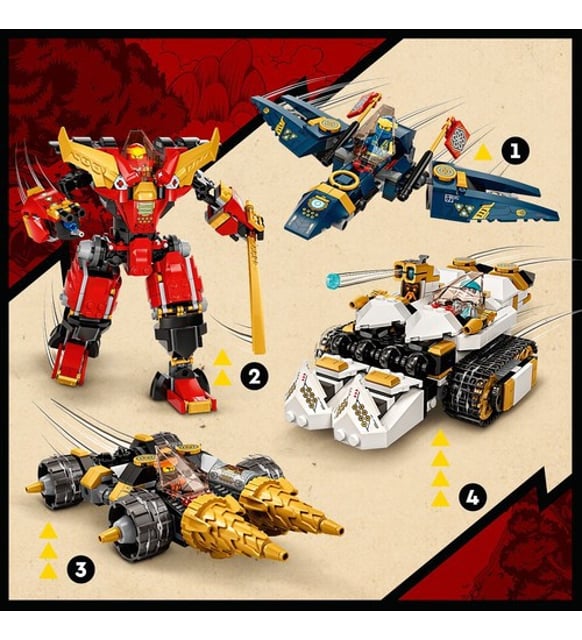 LEGO Ninjago® Ninja Ultra Kombo Robot 71765 - 9 Yaş ve Üzeri İçin