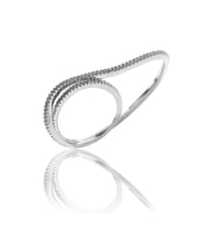 Çift parmaklı yüzük SGTL7852 (Gümüş)