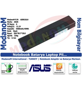 Asus A31-F9 A32-F9 F9 F9Dc F9E F9F F9J F9S F9Sg Pro60 Batarya Laptop Pil