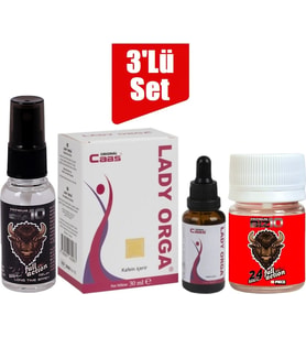 Bizon Sprey Caas Lady Orga Kadin Kadın Damla Bizon 100MG 10lu