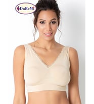 İnce Pedli Seamless Toparlayıcı Büstiyer (Ten)