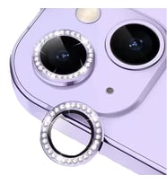 BİNANO IPHONE 14/14 PLUS TAŞLI MOR KAMERA KORUYUCU