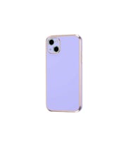 Apple iPhone 13 Uyumlu Kılıf Zore Bark Kapak (Mor)