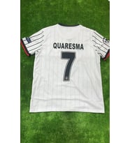BEŞİKTAŞ  .2016.2017 SEZON NOSTALJİ YETİŞKİN FUTBOL FORMASI  QUARESMA 7 (Beyaz)