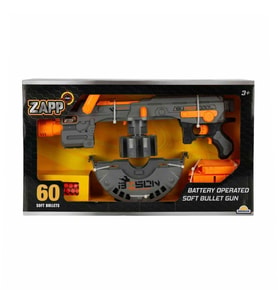 4573 Zapp Toys 60 li Sünger Dart Atan Silah 54 Cm-Sunman