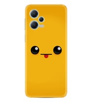 Xiaomi Redmi Note 12 4g Kılıf Resimli Desenli Silikon Platinium Series Yellow Sweet 1817