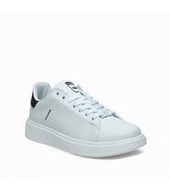 Trendyshose WCS-2977 Anatomic Rahat Poli Taban Hafif Unisex Spor Ayakkabı (Beyaz-Siyah)