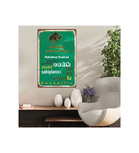 Ahşap Retro Mdf Poster , Komik Sözler , Duvar Yazıları , Manzara ,  Tarih , Edebiyat - Tbl0207