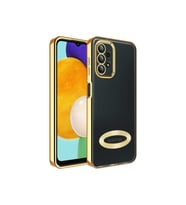 Samsung Galaxy A23 Uyumlu Kılıf Kamera Korumalı Logo Gösteren Zore Omega Kapak