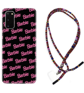 Samsung A02S A03S A10 A12 A13 A21S A22 Kılıf Boyun Asklı Rasta Silikon Barbie 1404
