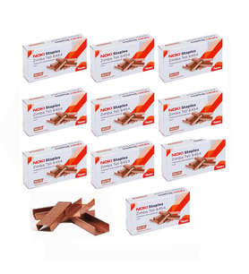 Zımba Teli Küçük No:10 1000 li Bakır Sarı 10 Paket 6454