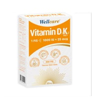 Wellcare Vitamin D3K2 Sprey 30 ml