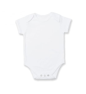 Sema Baby Prematüre Yarım Kol Penye Çıtçıtlı Badi - Beyaz (Çok Renkli)