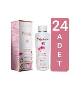 Gülbirlik %100 Doğal Saf Gül Suyu 250ml 24 Adet Avantaj Paket