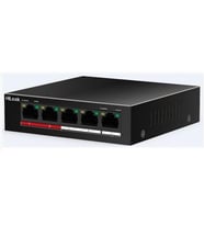 HILOOK 4port+1UPLINK 35w FULL PoE NS-0105P-35(B) 10/100 Yönetilemez Switch