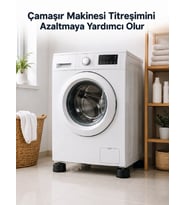 Çamaşır Makinesi İçin 4 Adet Kauçuk Ayak Pedi