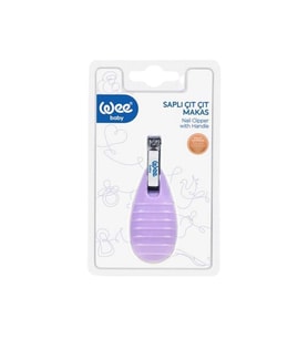 Wee Baby Sapli Çıt Çıt Makas - Mor (Standart)