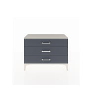 Arges Şifonyer 3 Çekmeceli 88x30x64 Aytaşı-Antrasit