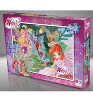 KS Games Puzzle 50 Parça Winx Club Puzzle Lisanslı Ürün